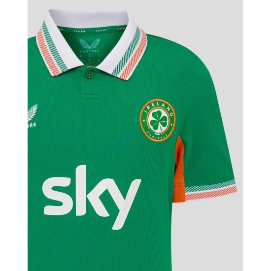 Camiseta Local Equipo Femenino Irlanda Mujer 2025 Camiseta Local Equipo Femenino Irlanda Mujer 2025