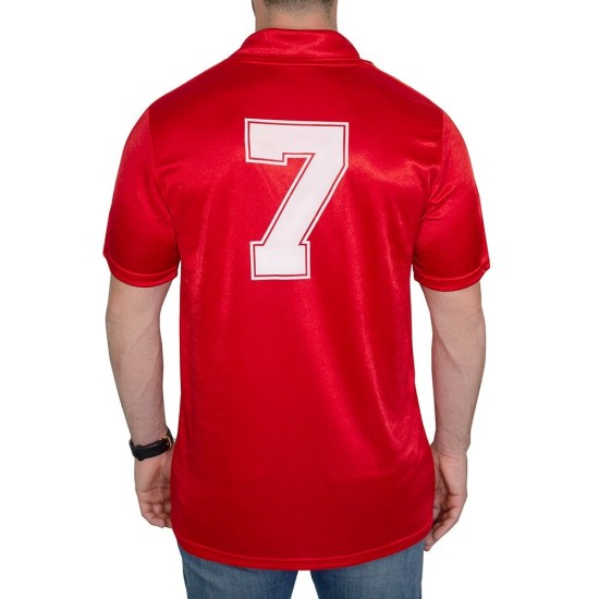 Camiseta Retro España 1982 Copa del Mundo #7 Niño Camiseta Retro España 1982 Copa del Mundo #7 Niño