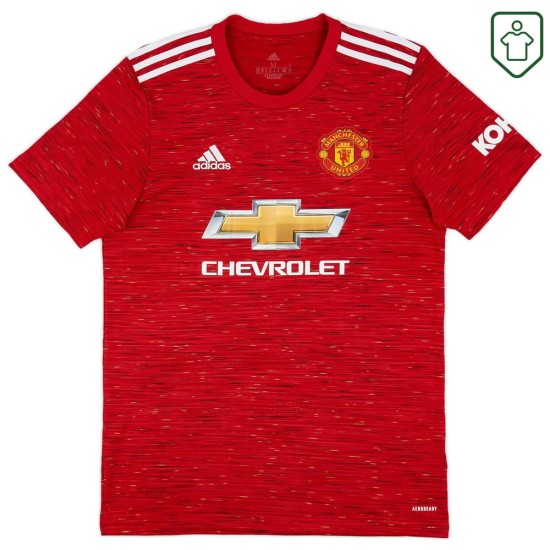 Camiseta retro local hombre Manchester United 2020/21 Rashford #10