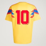 Camiseta Retro Visitante Colombia 1990 para Hombre #10 Camiseta Retro Visitante Colombia 1990 para Hombre #10