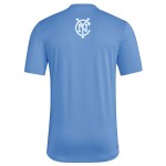 Camiseta Tercera Hook AEROREADY 2025 del New York City FC para Niño - Azul Camiseta Tercera Hook AEROREADY 2025 del New York City FC para Niño - Azul