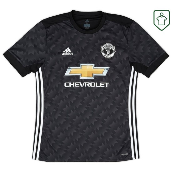 Camiseta retro visitante hombre Manchester United 2017/18 Lukaku #9