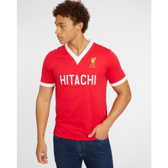 Camiseta Retro Hitachi de Casa 1979 Liverpool Infantil Camiseta Retro Hitachi de Casa 1979 Liverpool Infantil