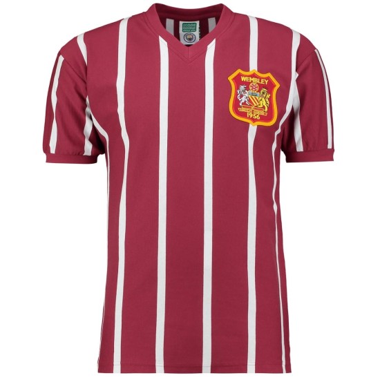 Camiseta retro hombre Manchester City final FA Cup 1956 Camiseta retro hombre Manchester City final FA Cup 1956