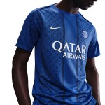 Hombre Camiseta pre-partido tercera PSG 2025/26 - Azul