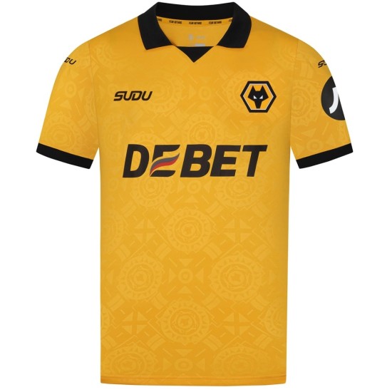 Camiseta Local 2025/26 Wolverhampton Wanderers Hombre Camiseta Local 2025/26 Wolverhampton Wanderers Hombre