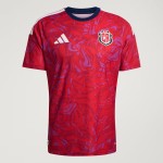 Camiseta local auténtica de la Copa del Mundo 2026 de Costa Rica para hombre