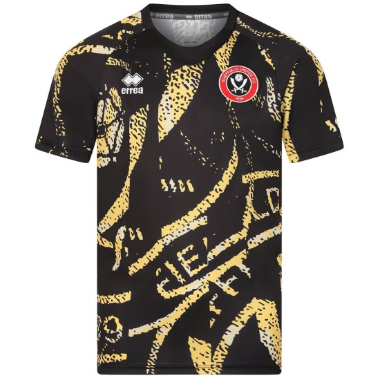 Camiseta de calentamiento tercera de hombre Sheffield United 2025/26 - Negro