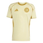 Camiseta infantil Chicago Fire 2025 tercera pre partido - amarilla