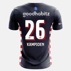 Camiseta de visitante PSV 2025/26 CHAMPION #26 niño