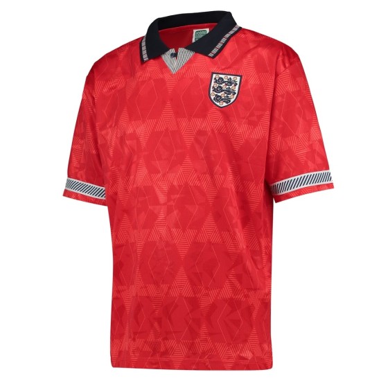 Camiseta retro Inglaterra Mundial visitante 1990 mujer