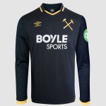 Niño West Ham United 2025/26 Tercera Camiseta Manga Larga Niño West Ham United 2025/26 Tercera Camiseta Manga Larga