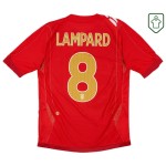 Camiseta retro visitante Inglaterra 2006/08 para hombre Lampard #8 Camiseta retro visitante Inglaterra 2006/08 para hombre Lampard #8