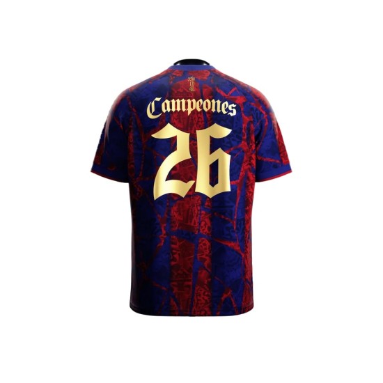 Camiseta Campeones de España FC Barcelona 2026 para Niño - Rojo Camiseta Campeones de España FC Barcelona 2026 para Niño - Rojo