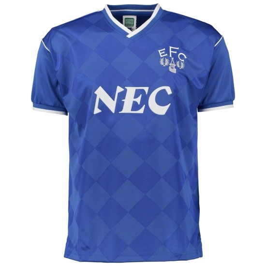 Camiseta Retro Everton 1987 Hombre