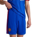 Pantalón Corto Visitante Manchester United 2026/27 Azul Hombre Pantalón Corto Visitante Manchester United 2026/27 Azul Hombre