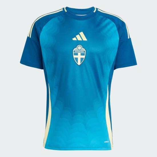 Camiseta Away del Equipo Femenino de Suecia 2025 para Niño Camiseta Away del Equipo Femenino de Suecia 2025 para Niño