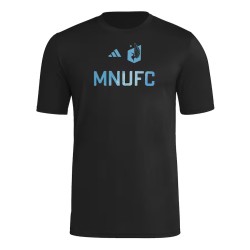 Camiseta mujer Minnesota United FC 2025 tercera Hook AEROREADY - negra