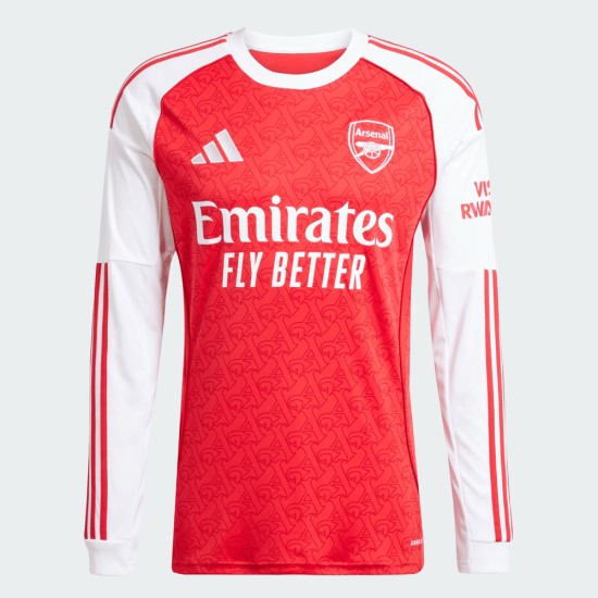 Camiseta de manga larga local niño Arsenal 2025/26 Camiseta de manga larga local niño Arsenal 2025/26