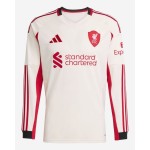 Camiseta Visitante Manga Larga Liverpool Hombre 2025/26