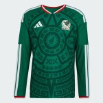 Camiseta oficial de local México 2026 de manga larga para hombre Camiseta oficial de local México 2026 de manga larga para hombre