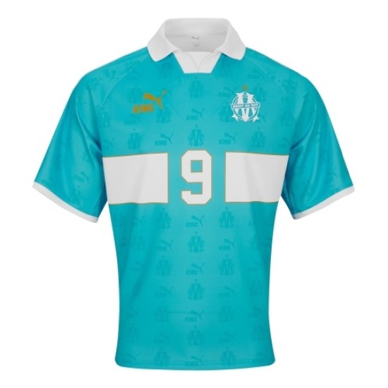 Camiseta Retro King OM #9 - Azul Hombre
