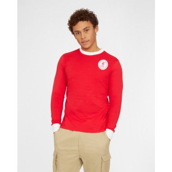 Camiseta Retro Local Manga Larga Mujer Liverpool 1963/68 Camiseta Retro Local Manga Larga Mujer Liverpool 1963/68