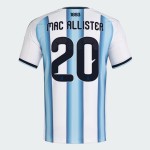 Camiseta Oficial Local Argentina 2026 Niño MAC ALLISTER #20 Camiseta Oficial Local Argentina 2026 Niño MAC ALLISTER #20