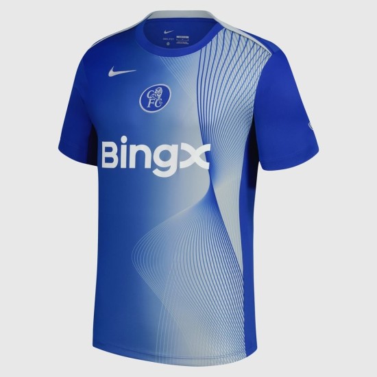 Chelsea Hombre 2025/26 Tercera Camiseta de Pre-Partido - Azul Chelsea Hombre 2025/26 Tercera Camiseta de Pre-Partido - Azul