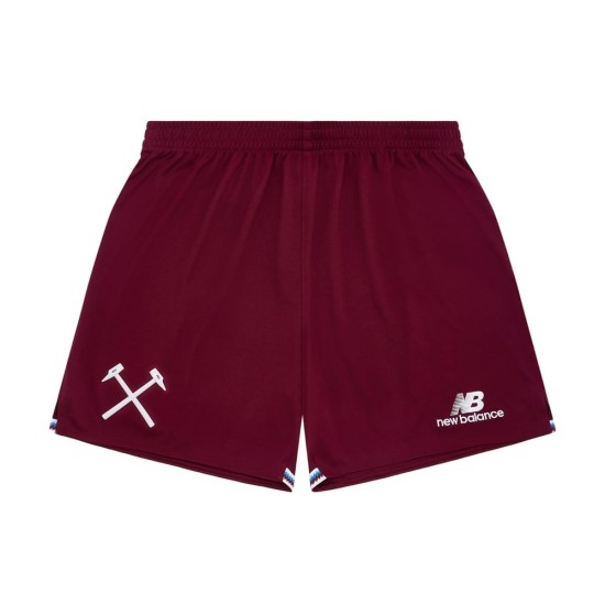 Pantalón corto visitante infantil West Ham United 2026/27 Pantalón corto visitante infantil West Ham United 2026/27