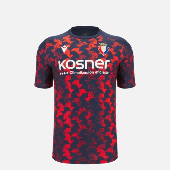 Hombre CA Osasuna 2025/26 Tercera Camiseta de calentamiento Hombre CA Osasuna 2025/26 Tercera Camiseta de calentamiento