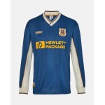 Camiseta Retro Manga Larga Pony Visitante Tottenham Hotspur 1997 Hombre Camiseta Retro Manga Larga Pony Visitante Tottenham Hotspur 1997 Hombre