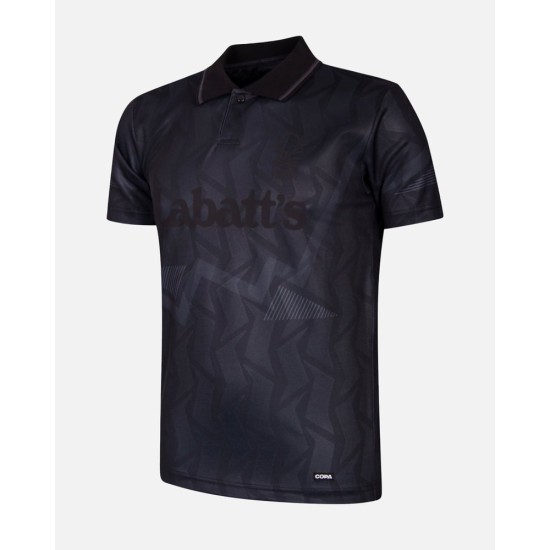 Camiseta Retro negra del Nottingham Forest 1992/93 para hombre Camiseta Retro negra del Nottingham Forest 1992/93 para hombre