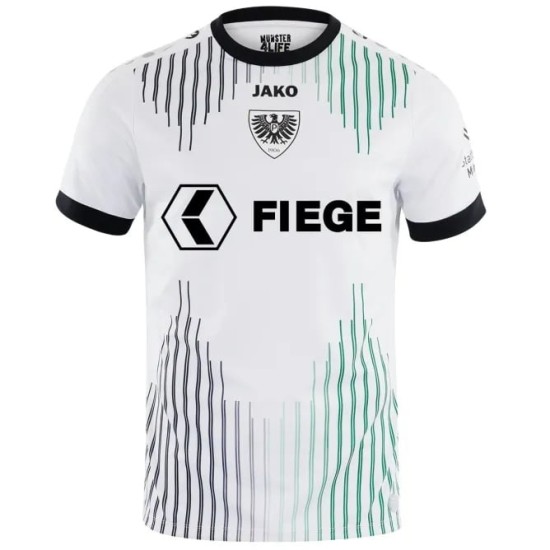 Camiseta Segunda SC Preußen Münster 2025/26 Hombre