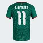 Camiseta Oficial Local México 2026 Niño S. GIMENEZ #11