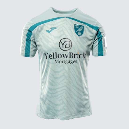 Camiseta Previa Tercera Norwich City 2025/26 Hombre
