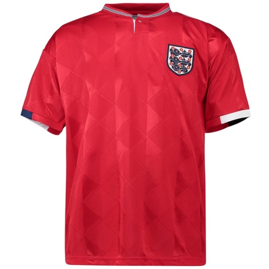 Camiseta retro Inglaterra visitante 1989 mujer