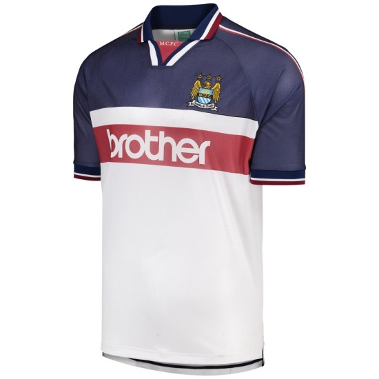Camiseta retro visitante hombre Manchester City 1998