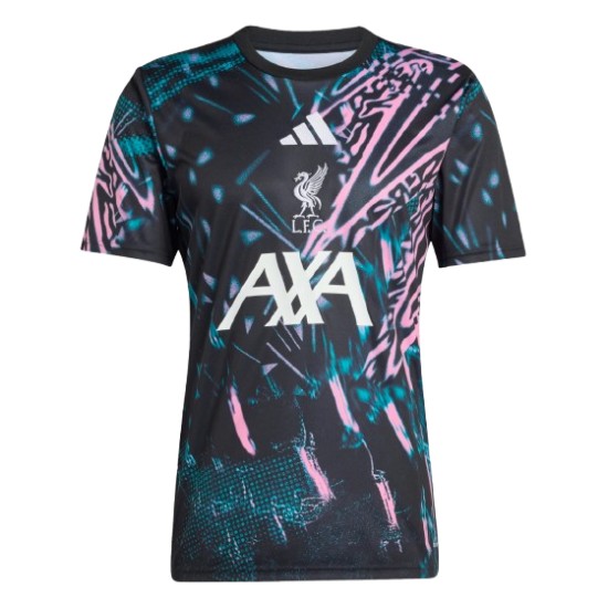 Camiseta Prepartido Tercera Liverpool 2025/26 para Mujer - Negra Camiseta Prepartido Tercera Liverpool 2025/26 para Mujer - Negra