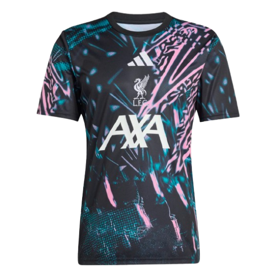Camiseta Prepartido Tercera Liverpool 2025/26 para Niño - Negra Camiseta Prepartido Tercera Liverpool 2025/26 para Niño - Negra