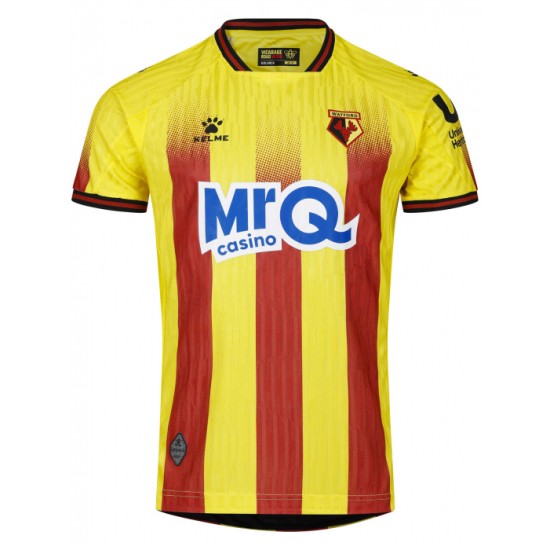 Camiseta Local Hombre Patrocinada Watford 2025/26 Camiseta Local Hombre Patrocinada Watford 2025/26