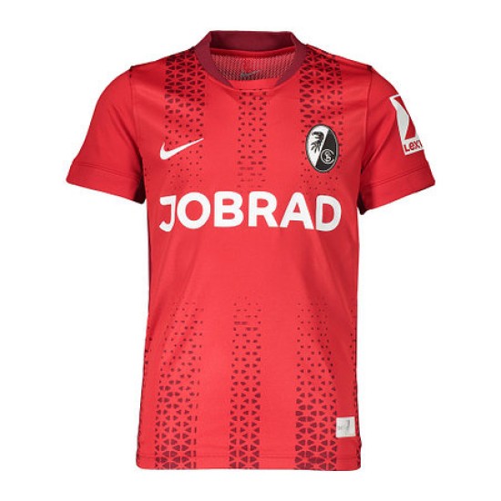 Camiseta Copa Europea SC Freiburg 2025/26 roja mujer Camiseta Copa Europea SC Freiburg 2025/26 roja mujer