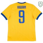 Camiseta retro Juventus 2017/18 visitante para hombre Higuaín #9
