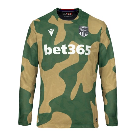 Camiseta de manga larga de la 2.ª equipación del Stoke City 2026/27 para hombre Camiseta de manga larga de la 2.ª equipación del Stoke City 2026/27 para hombre