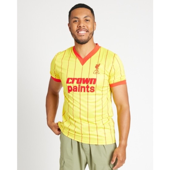 Camiseta Retro de Visitante Liverpool 1982 para Hombre Camiseta Retro de Visitante Liverpool 1982 para Hombre