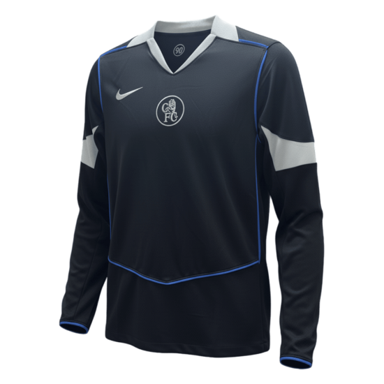 Hombre Chelsea 2025/26 Tercera Camiseta Manga Larga Hombre Chelsea 2025/26 Tercera Camiseta Manga Larga
