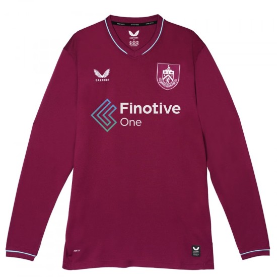 Camiseta de local de manga larga Burnley 2026/27 para hombre Camiseta de local de manga larga Burnley 2026/27 para hombre