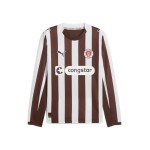Camiseta de manga larga local FC St. Pauli 2025/26 para hombre Camiseta de manga larga local FC St. Pauli 2025/26 para hombre