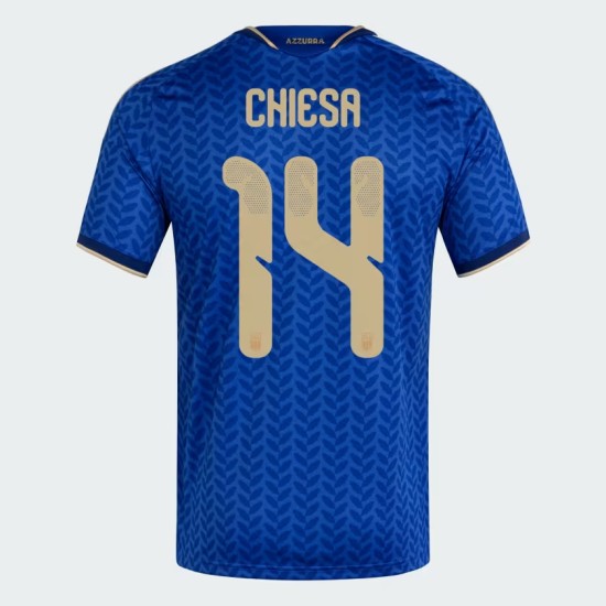 Camiseta Oficial Local Italia 2026 Mujer CHIESA #14