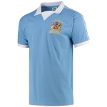 Camiseta retro hombre Manchester City ganador League Cup 1976 Camiseta retro hombre Manchester City ganador League Cup 1976